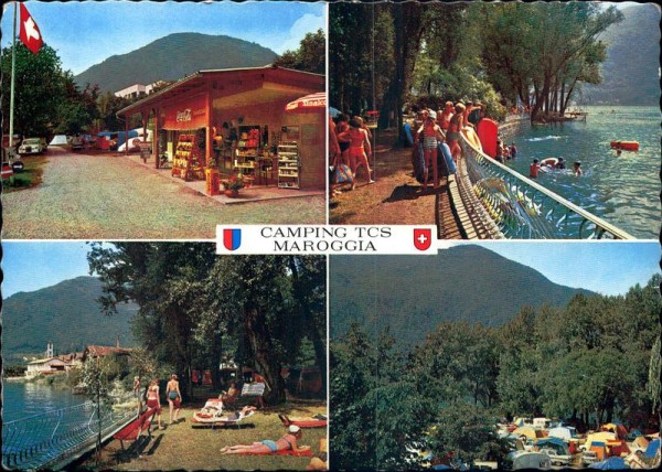 Maroggia, Camping TCS Vorderseite