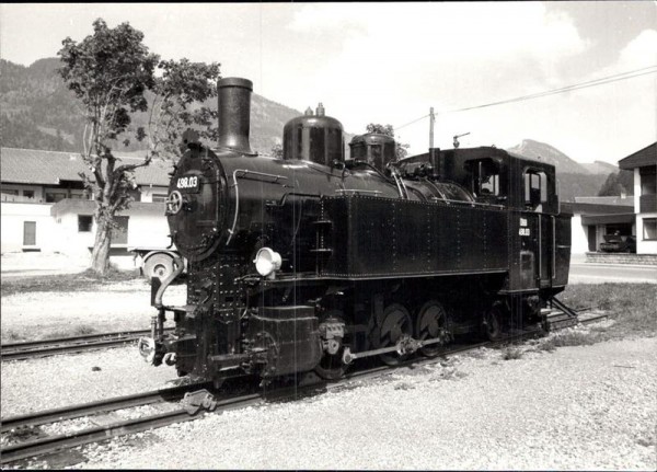 Dampflokomotive Vorderseite