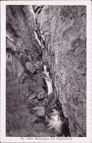 Meiringen mit Alpbachfall
