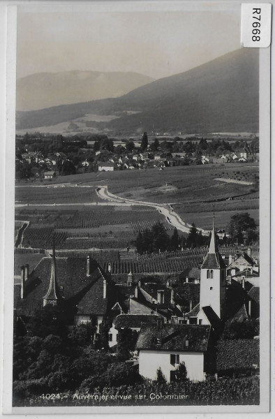 Auvernier et vue sur Colombier