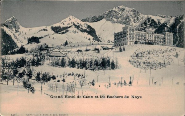 Rochers de Naye Vorderseite