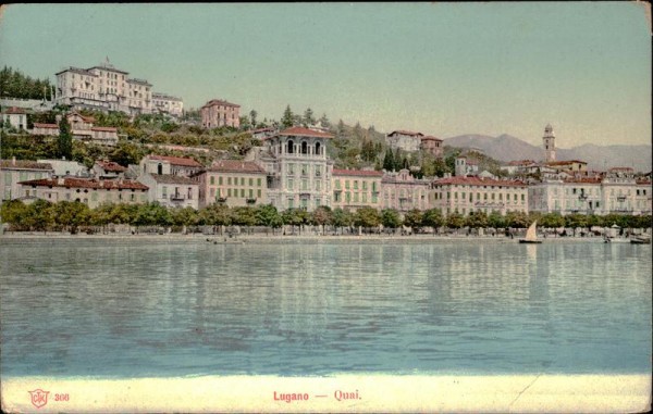 Lugano - Quai Vorderseite