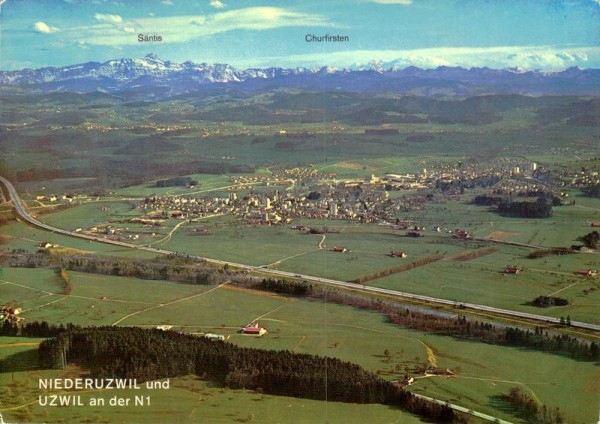 Niederuzwil und Uzwil Vorderseite