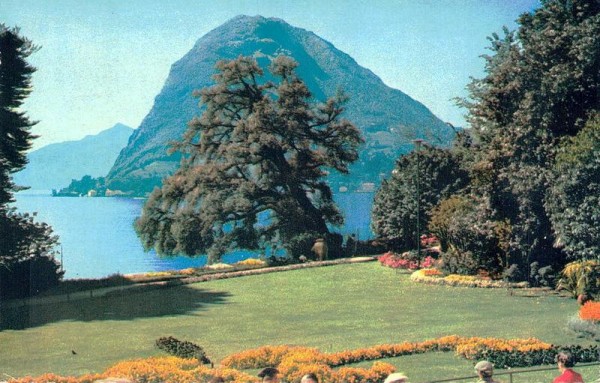 Lugano. Veduta dal Parco Vorderseite