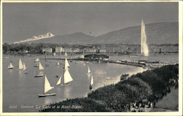 Genève - La Rade et le Mont-Blanc Vorderseite
