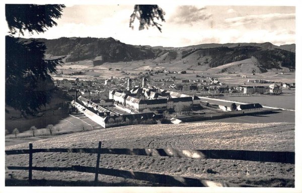 Einsiedeln, Das Kloster Vorderseite