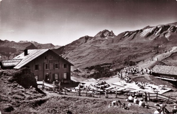 Hotel Grosse Scheidegg ob Grindelwald - Weg gegen First