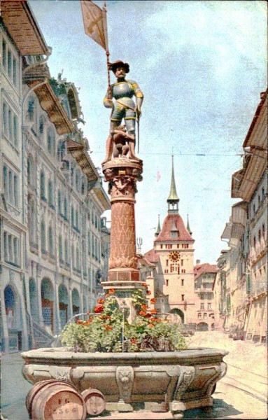 Offizielle Postkarten des Verkehrsvereins Bern Vorderseite