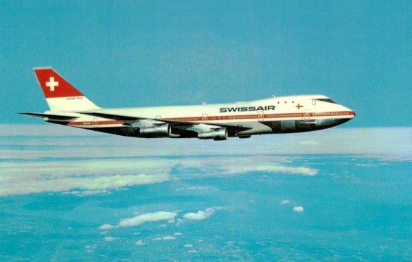 Swissair boeing 747-257 B Vorderseite