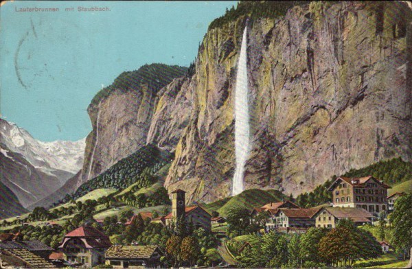 Lauterbrunnen mit Staubbach