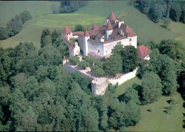 Gruyères, le château Vorderseite