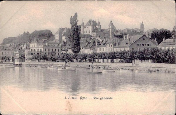 Nyon - Vue générale Vorderseite