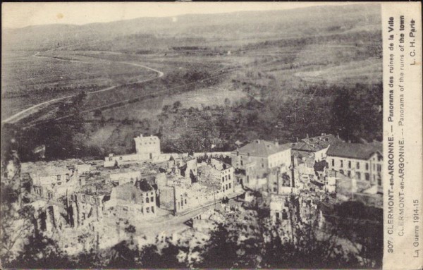 Clermont-en-Argonne, 1914-15