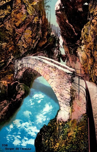 Gorges de l'Areuse Vorderseite