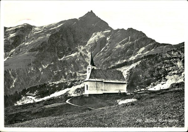 Kirche Tschappina Vorderseite