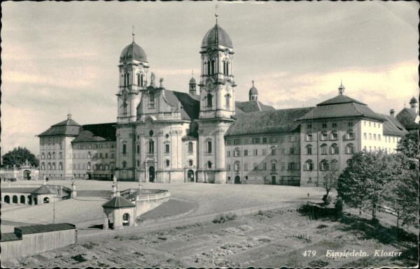 Einsiedeln. Kloster Vorderseite