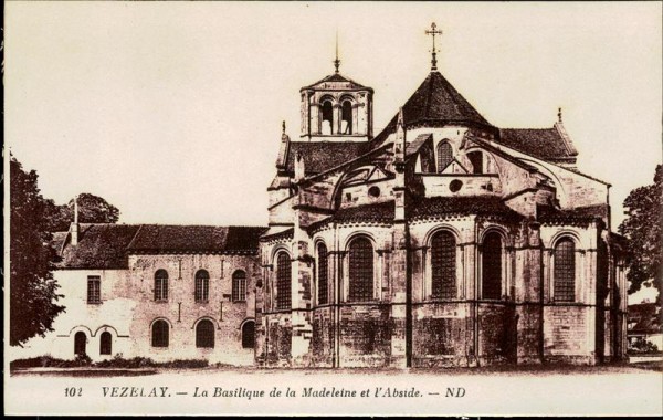 Ste-Marie-Madeleine (Vézelay) Vorderseite