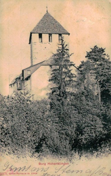 Burg Hohenklingen, Stein am Rhein Vorderseite