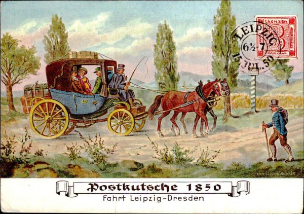 Debria Leipzig 1950 Vorderseite