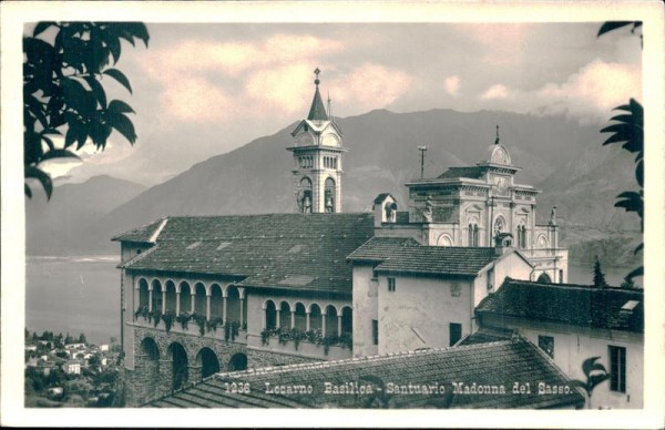 Locarno, Basilica - Santuario Madonna del Sasso Vorderseite