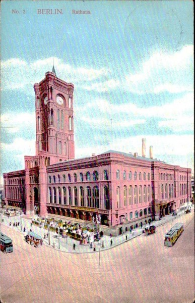 Berlin - Rathaus Vorderseite