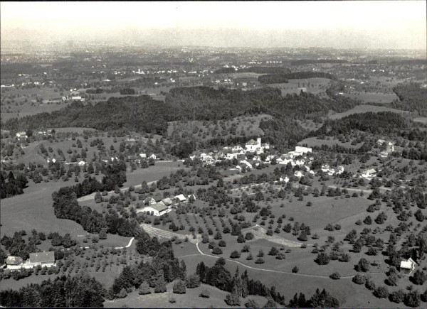 Bernhardzell, Flugaufnahme Vorderseite