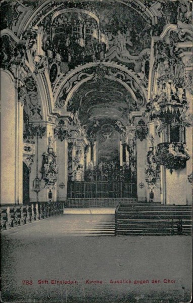 Kloster Einsiedeln Vorderseite