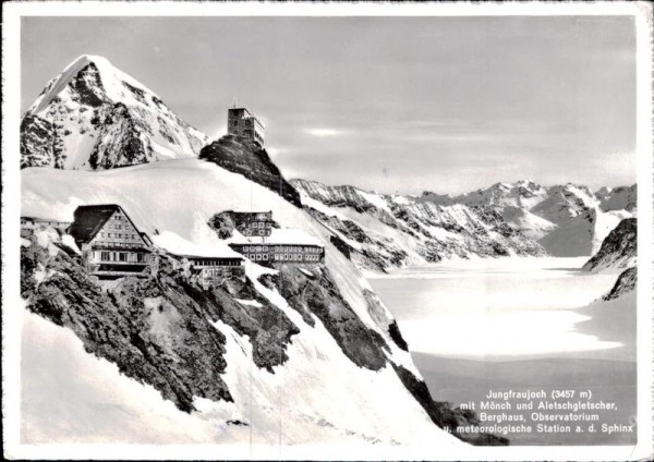 Station - Jungfraujoch (3454 m) Vorderseite