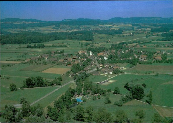 Maschwanden, Flugaufnahme Vorderseite