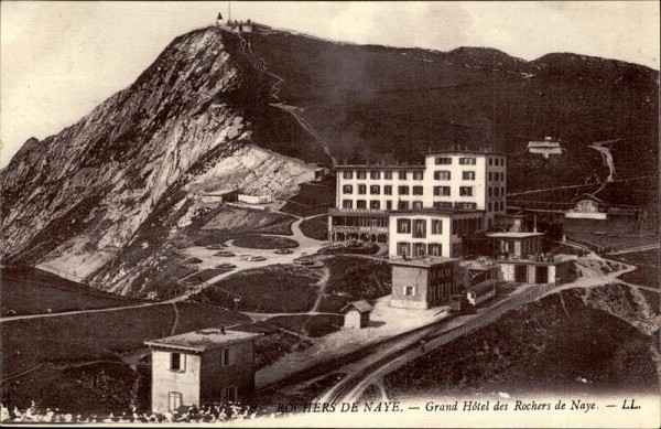Rochers de Naye - Grand Hotel des Rochers Naye Vorderseite