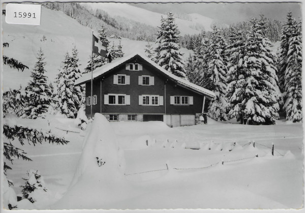 Ski- und Ferienhaus Aueli Schwägalp - Im Winter en hiver