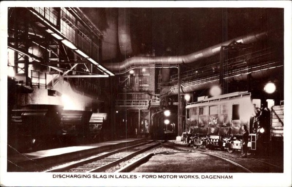 London, Dagenham, Ford Motor Works Vorderseite