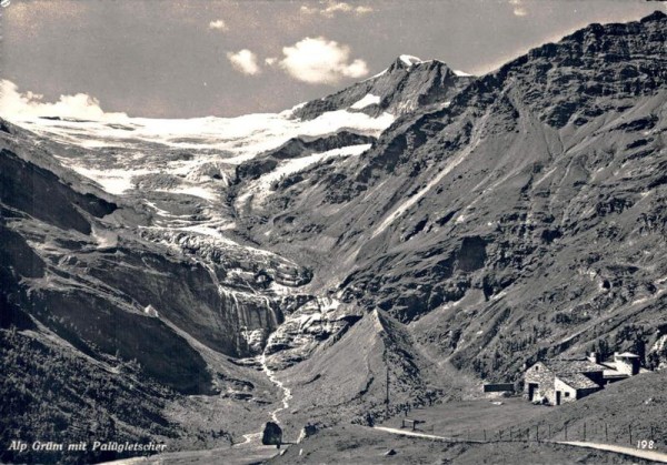 Alp Grüm und Palügletscher Vorderseite