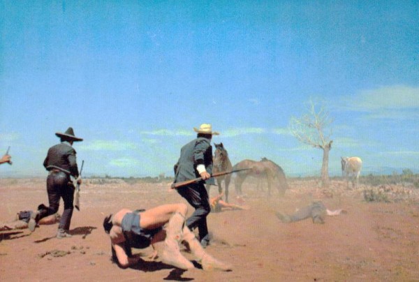 Eine Szene aus dem Film Winnetou 1. Teil Vorderseite