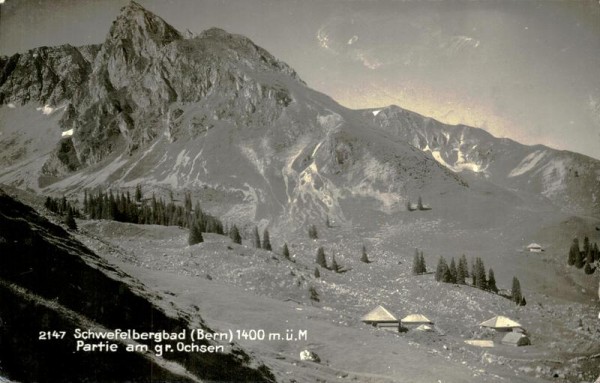 Schwefelbergbad, Bern Vorderseite