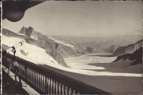 Ausblick vom Jungfraujoch