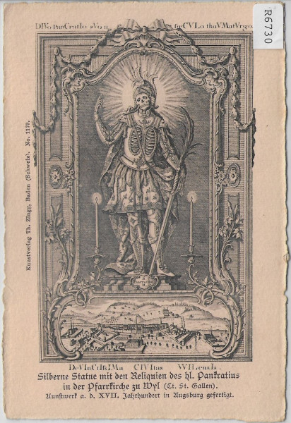 Wil SG - Pfarrkirche - Silberne Statue