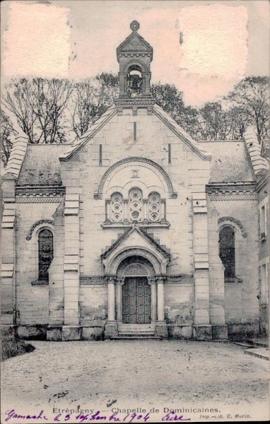 Etrèpagny - Chapelle de Dominicaines Vorderseite