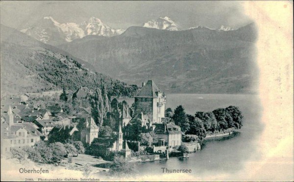 Oberhofen Thunersee Vorderseite