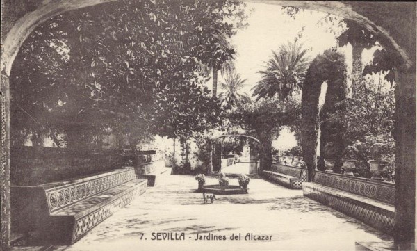 Sevilla, Jardines del Alcazar