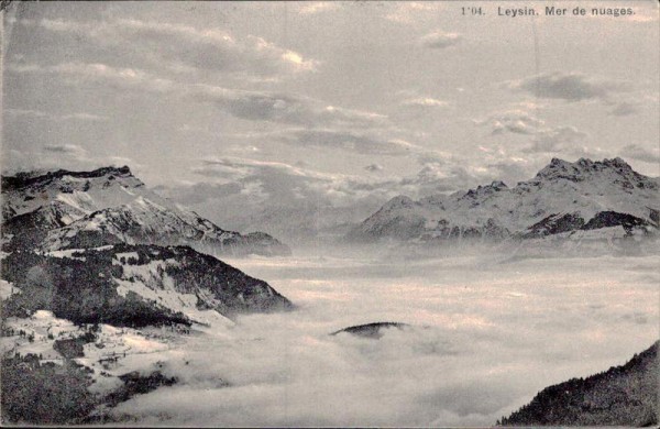 Leysin, Mer de nuages Vorderseite