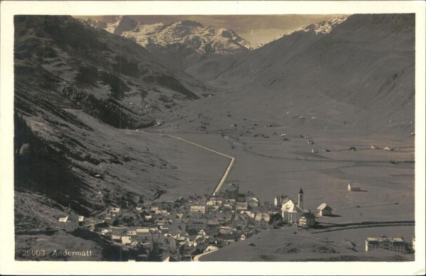 Andermatt Vorderseite