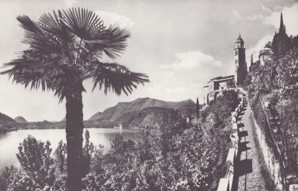 Morcote, Lago di Lugano Vorderseite