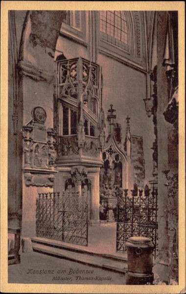 Konstanz am Bodensee - Münster Vorderseite