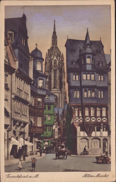 Frankfurt a.M. , Alter Markt Vorderseite