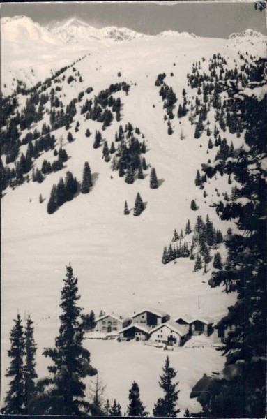 Val Tuors, Piz Kesch, Bergün. 1947 Vorderseite