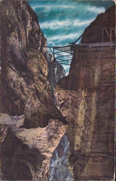 Aareschlucht. 1925