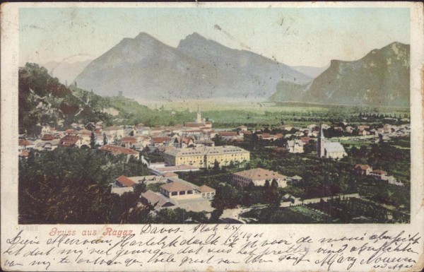 Gruss aus Ragaz Vorderseite