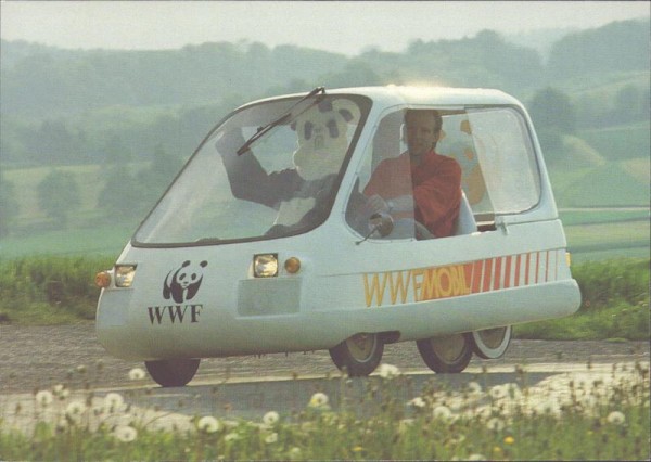 WWF-Solarmobil, 1987 Vorderseite