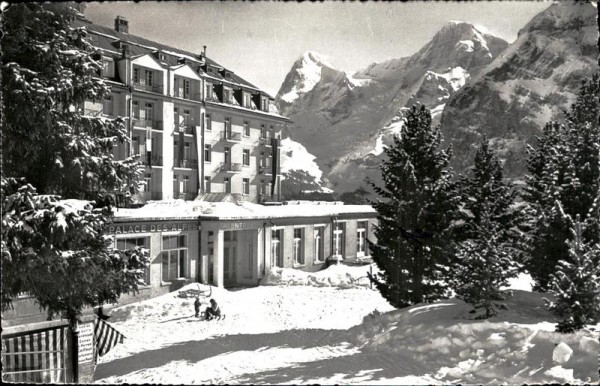 Mürren, Palace Hotel des Alpes Vorderseite